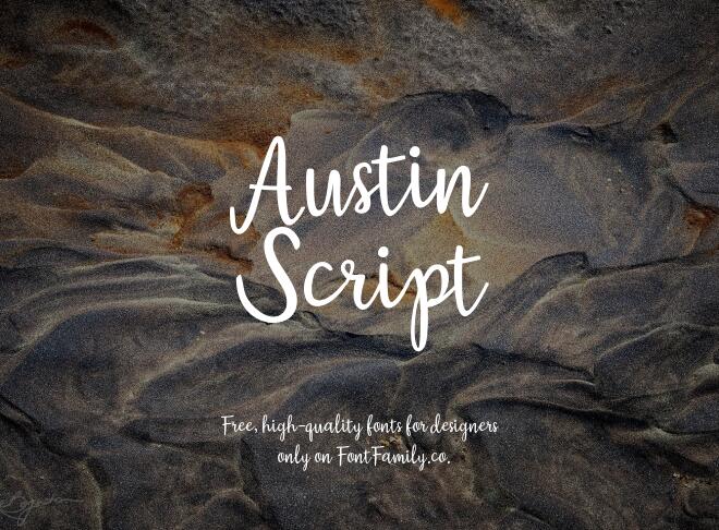 Austin Script Font