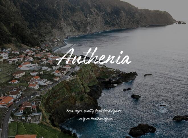 Authenia Font