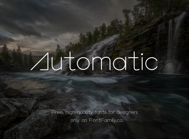 Automatic Font