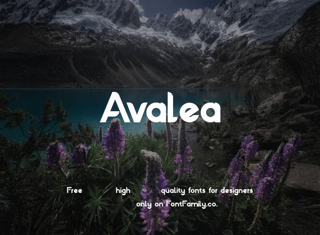 Avalea Font
