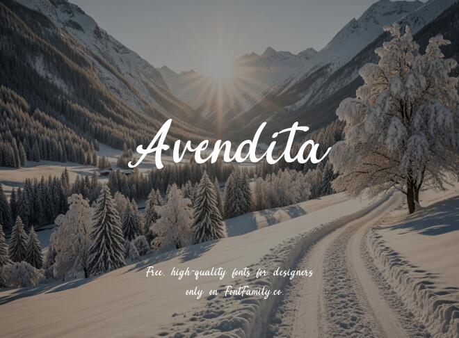 Avendita Font