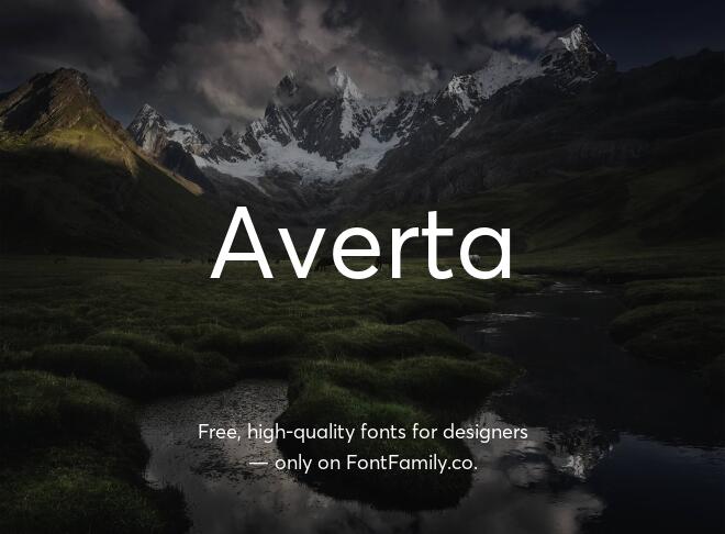 Averta Font