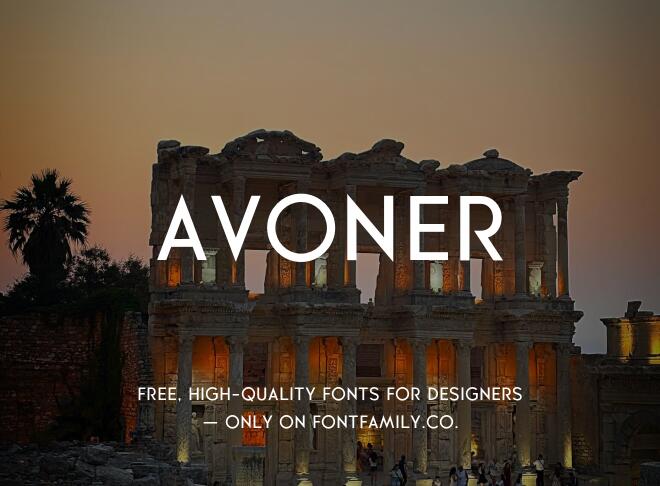 Avoner Font