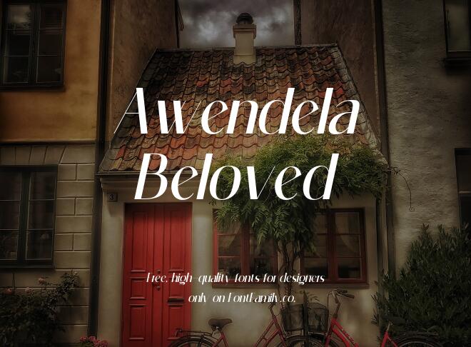 Awendela Beloved Font
