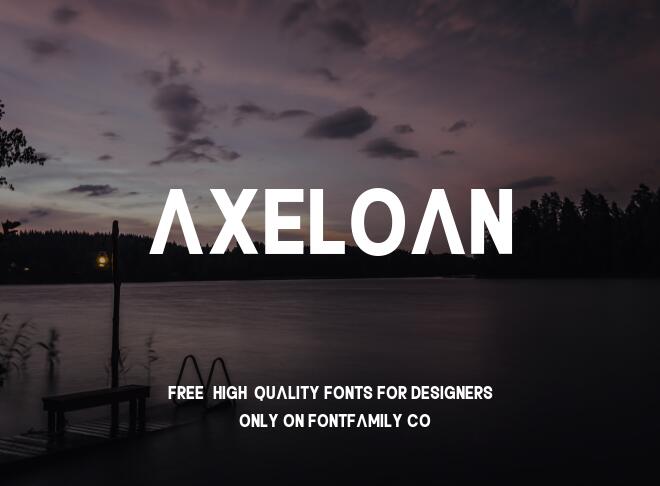 Axeloan Font