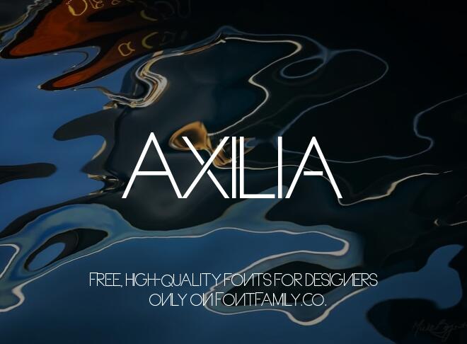 Axilia Font