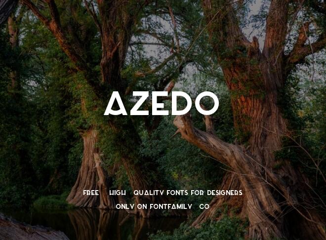 Azedo Font