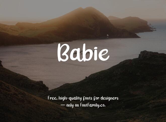 Babie Font