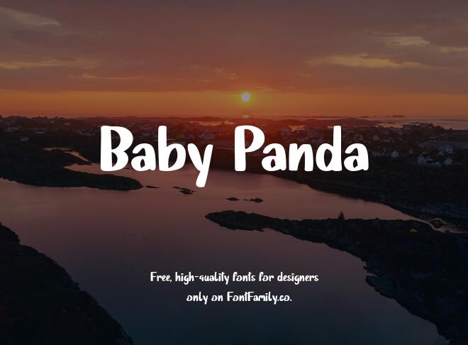 Baby Panda Font