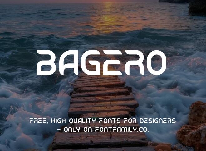 Bagero Font