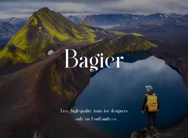 Bagier Font