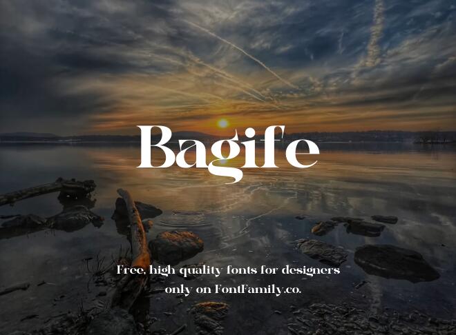 Bagife Font