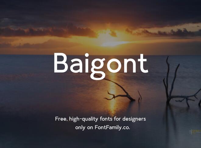 Baigont Font