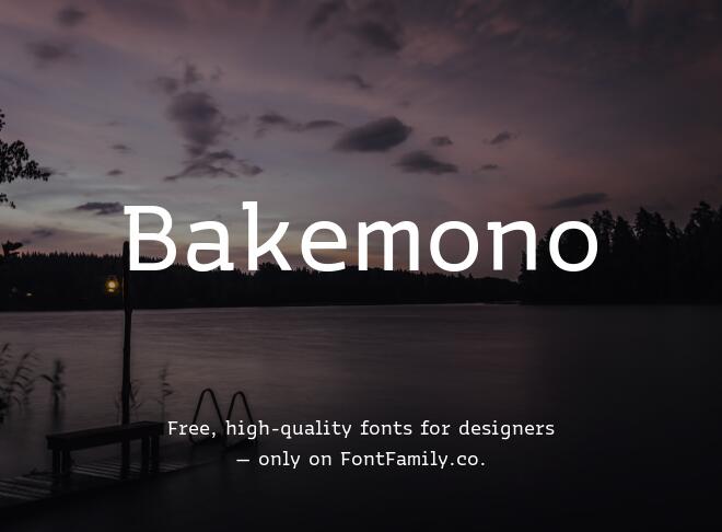 Bakemono Font