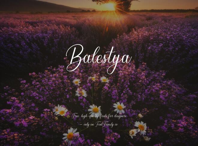 Balestya Font