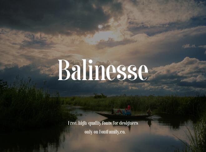Balinesse Font