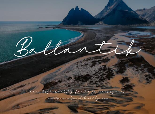 Ballantik Font