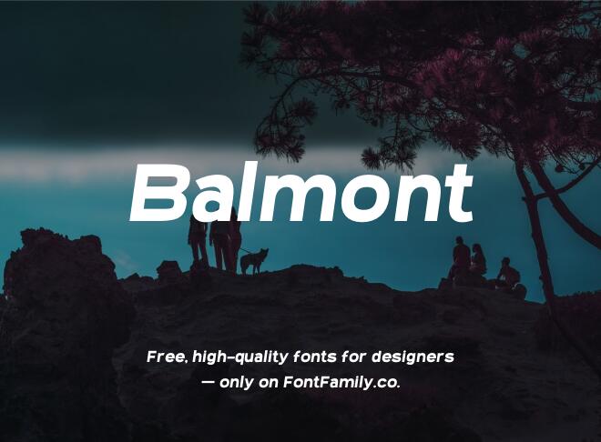 Balmont Font