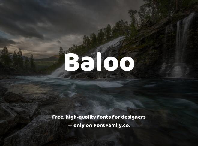 Baloo Font