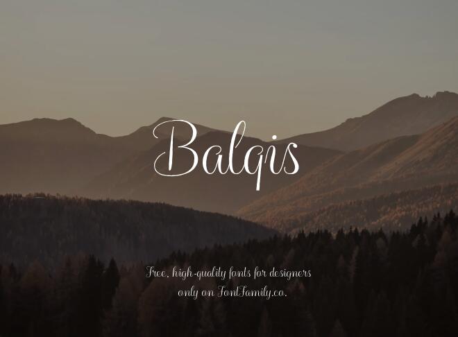 Balqis Font