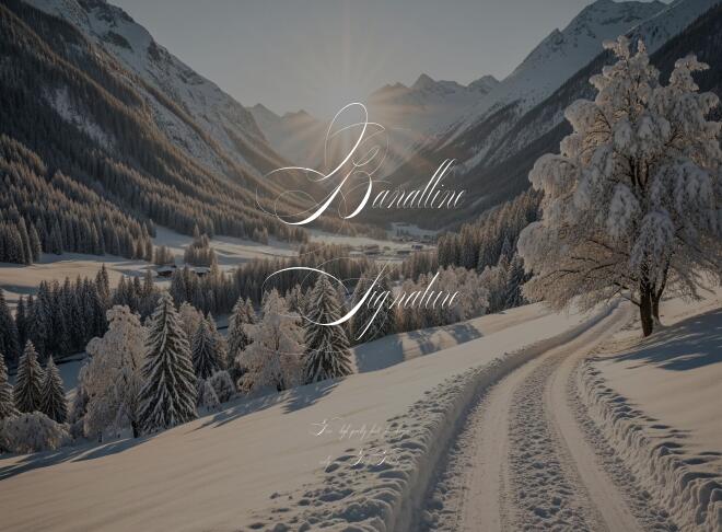 Banalline Signature Font
