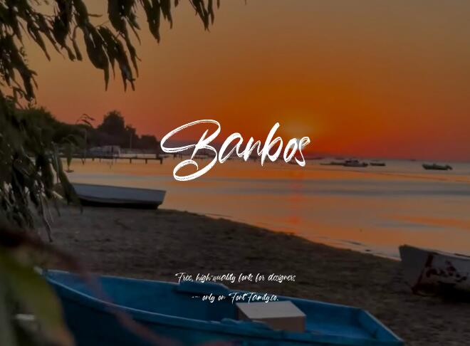 Banbos Font