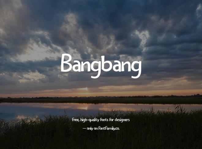 Bangbang Font