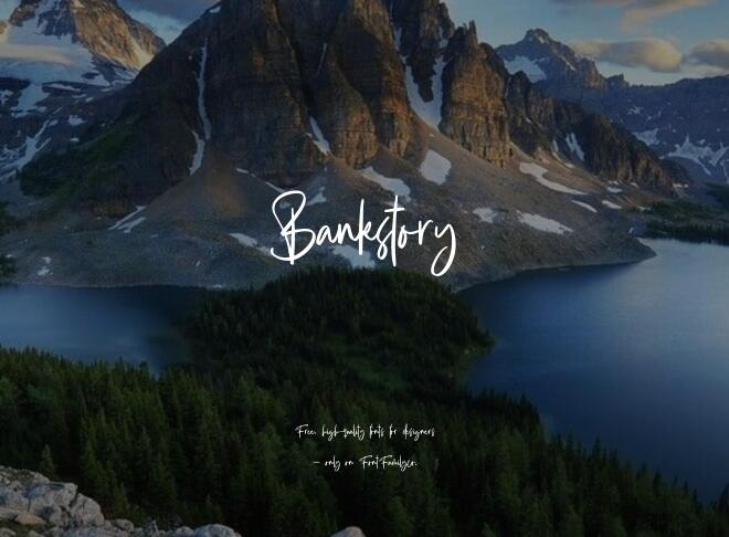 Bankstory Font