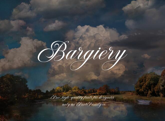 Bargiery Font