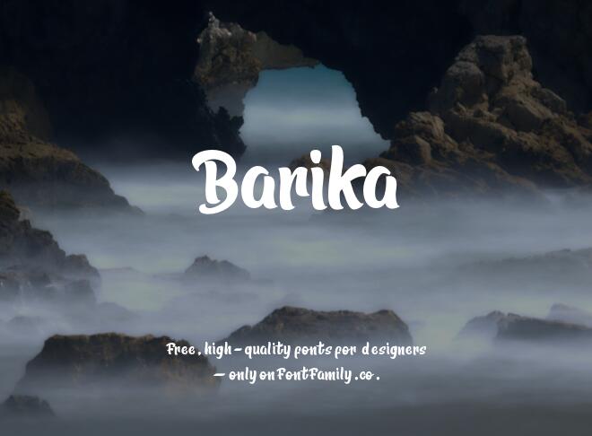 Barika Font