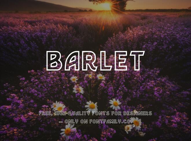 Barlet Font