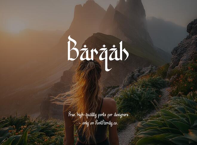 Barqah Font