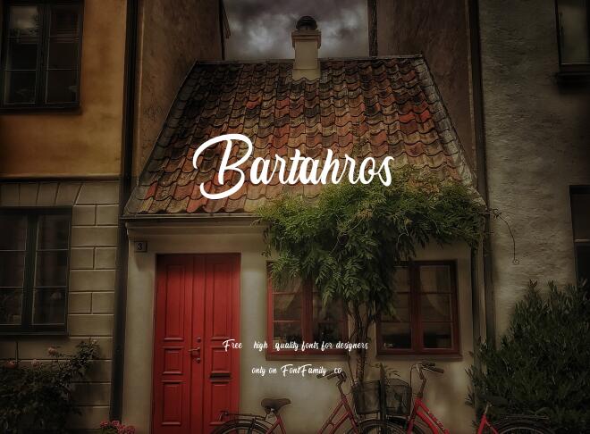 Bartahros Font