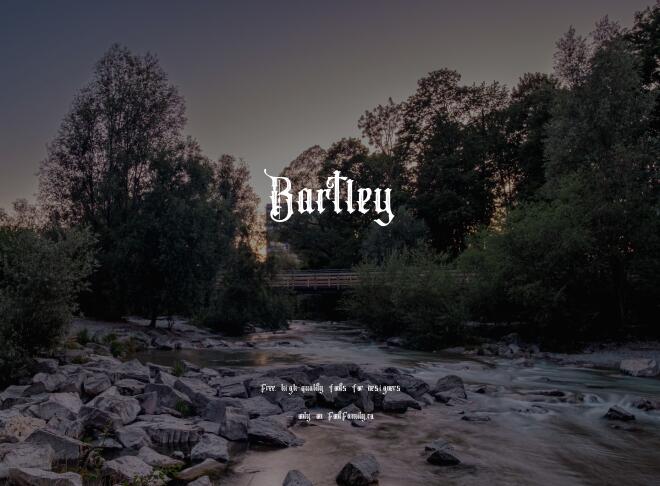 Bartley Font