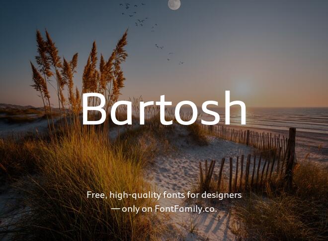 Bartosh Font