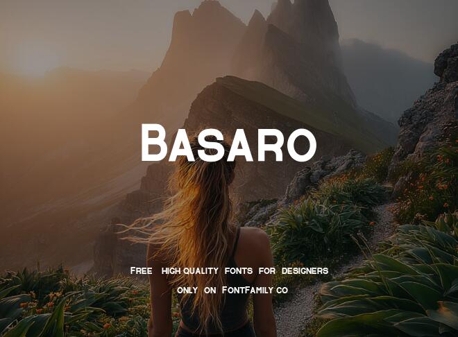 Basaro Font
