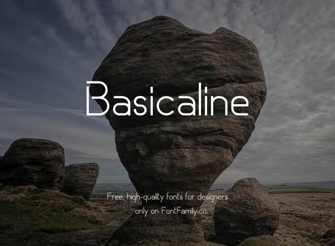 Basicaline Font