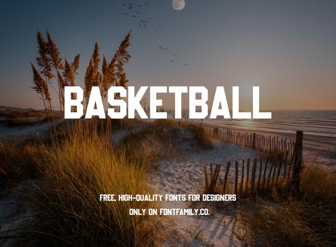 Basketball Font