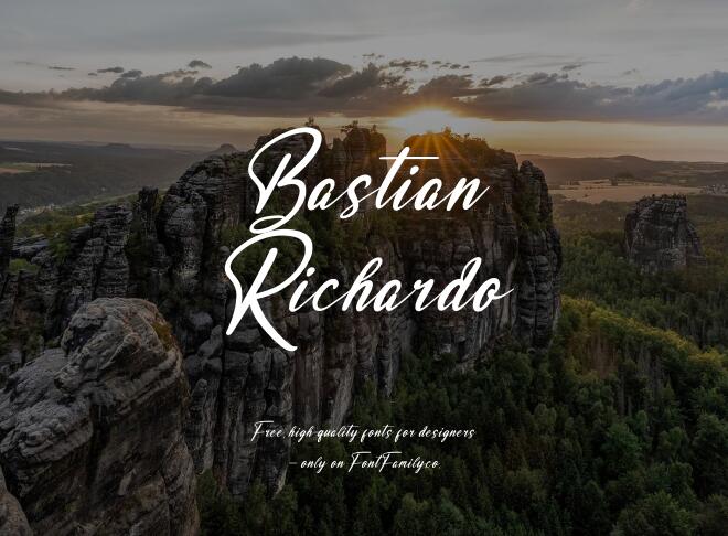 Bastian Richardo Font