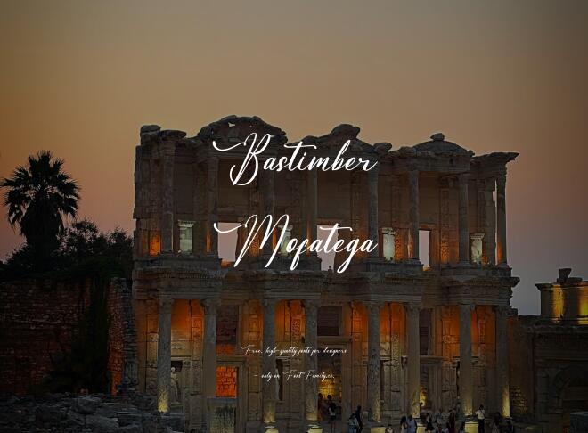Bastimber Mofatega Font