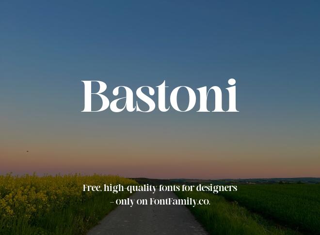 Bastoni Font