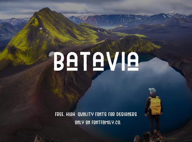 Batavia Font