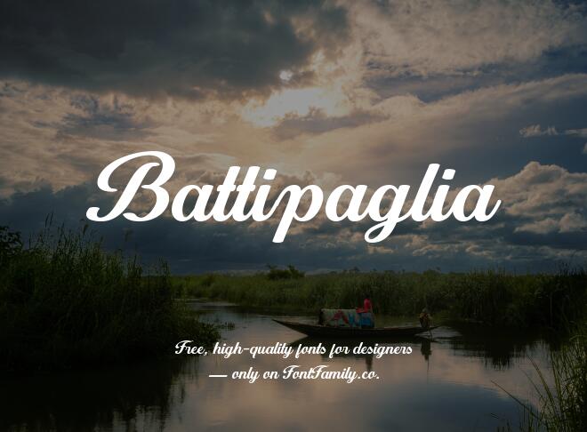 Battipaglia Font