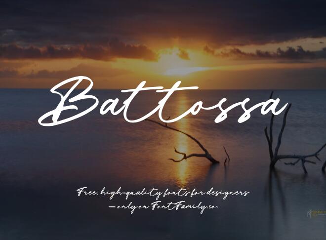 Battossa Font