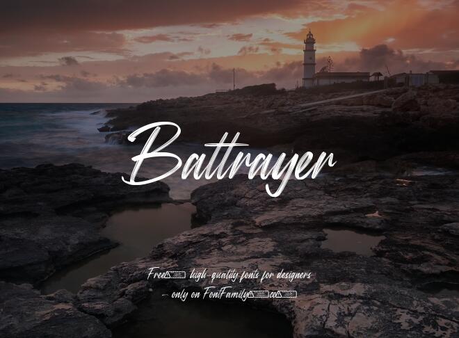 Battrayer Font
