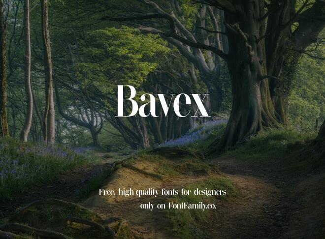 Bavex Font