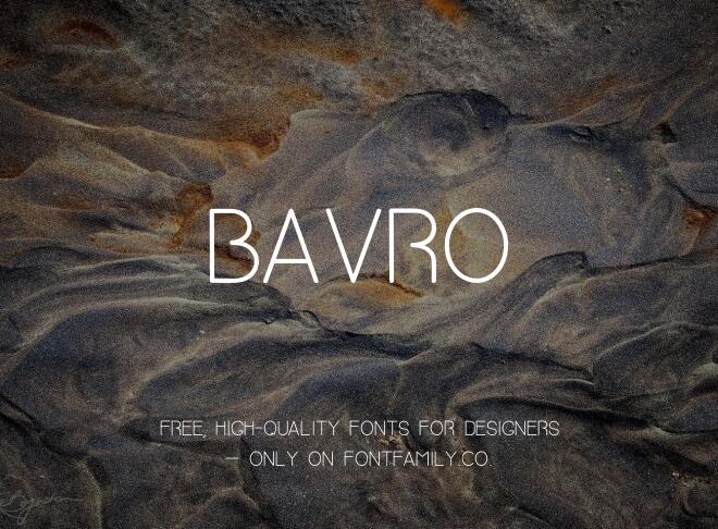 Bavro Font