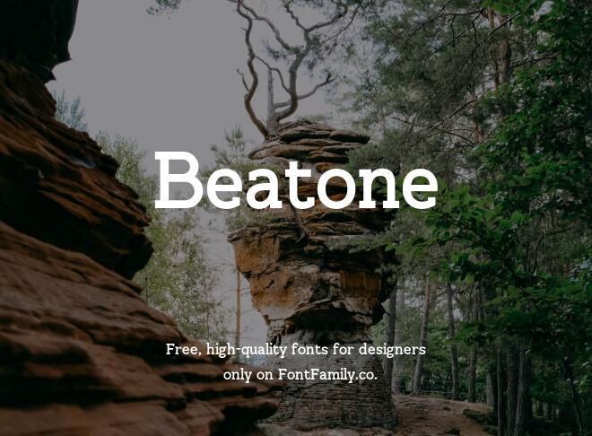 Beatone Font
