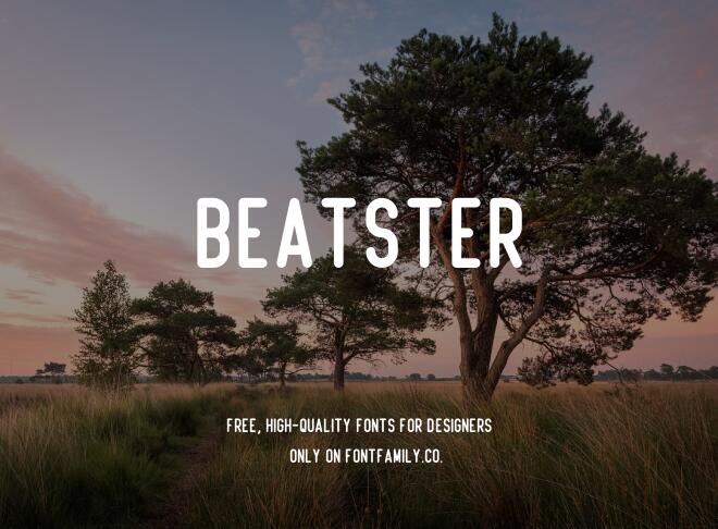 Beatster Font