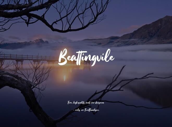 Beattingvile Font